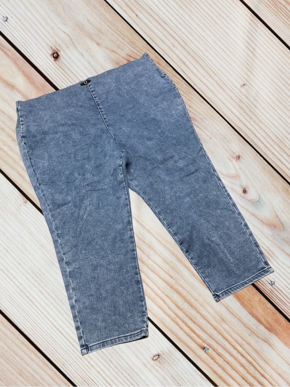 NWT G by Giuliana petite 24W blue pull on jegging